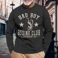Bad Mad Boy ボクシングクラブ 長袖Tシャツ 高齢者への贈り物