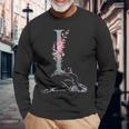 Balla Ballerina イニシャル 名前 I、ダンス、モノグラム、バレエ 長袖Tシャツ 高齢者への贈り物