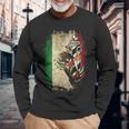 Barber Pole メキシコ国旗 ベスト バーバー シャツ メンズ 長袖Tシャツ 高齢者への贈り物