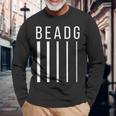 Beadg 5弦ベースギター ベースプレーヤー、ベーシスト 長袖Tシャツ 高齢者への贈り物