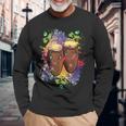 Congasalsa Instruments Latino Music 長袖Tシャツ 高齢者への贈り物