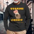 Cute Rabbit 長袖Tシャツ 高齢者への贈り物