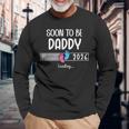 Dad Est 2026Oon To Be Daddy 2026 Loading Promoted To Daddy 長袖Tシャツ 高齢者への贈り物