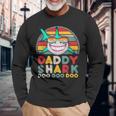メンズ Daddyhark Doo キュート レトロ メンズ 父の日 ギフト アイデア 長袖Tシャツ 高齢者への贈り物