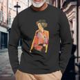 The Daydreamer ゲルティ・シーレ By エゴン・シーレ 1911 長袖Tシャツ 高齢者への贈り物