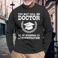 Dba 大学院 Dba 博士 長袖Tシャツ 高齢者への贈り物