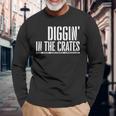 Diggin In In The Cates レコードボックス 長袖Tシャツ 高齢者への贈り物