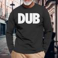 Dub Reggae Music ビニールレコード カーニバルフェスティバル ギフト 長袖Tシャツ 高齢者への贈り物