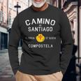 El Camino Deantiago Buen Caminot James Way ハイキングギフト 長袖Tシャツ 高齢者への贈り物