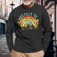 Expect Toelf Rescues レトロヴィンテージシャツギフト 長袖Tシャツ 高齢者への贈り物