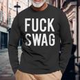 Fuckwag 長袖Tシャツ 高齢者への贈り物
