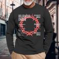 His Grace Is Enough イエス・キリスト キリスト キリスト教 宗教 長袖Tシャツ 高齢者への贈り物