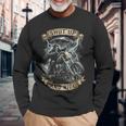 Grim Reaper オートバイ バイカー スケルトン シャット アップ アンド ライド 長袖Tシャツ 高齢者への贈り物