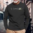 Heartbeat ミシンキルティングミシン。 長袖Tシャツ 高齢者への贈り物