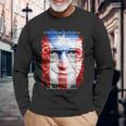Hector Lavoe Yooy Boricua プエルトリコ国旗 La Borinquena 長袖Tシャツ 高齢者への贈り物