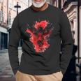 Huginiking Raven Odinsalhalla 北欧神話 長袖Tシャツ 高齢者への贈り物