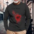 I'm Finearcastic ハロウィン 映画ホラー ゾンビ ファニー ブラッド 長袖Tシャツ 高齢者への贈り物
