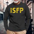Isfp Introvert Personality Type 長袖Tシャツ 高齢者への贈り物