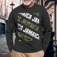Jamaicaカモ柄グリーンカモフラージュ 長袖Tシャツ 高齢者への贈り物