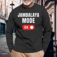 Jambalaya モード 面白い文字 食べ物愛好家に最適 スープ ユーモア 長袖Tシャツ 高齢者への贈り物