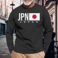 Japan Flag Japaneseports Games アスレチック ジャージスタイル 長袖Tシャツ 高齢者への贈り物