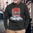 Jdm スカイライン 32 カーチューニング 日本 神社 ドリフト 長袖Tシャツ 高齢者への贈り物