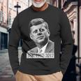 Jfk シャツ ケネディtシャツ Kennedy 100 Years Jfk 100 長袖Tシャツ 高齢者への贈り物