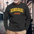 Kawasaki Japan Aesthetic Kawasaki 長袖Tシャツ 高齢者への贈り物