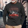 Latino Los Cholo Chicano s チカーノ ローライダー ローライダー 長袖Tシャツ 高齢者への贈り物