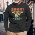 Legendaryince May 1996 長袖Tシャツ 高齢者への贈り物