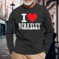 I Love Berkeley California Heart お土産 Ca City Pride 長袖Tシャツ 高齢者への贈り物