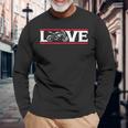 Love To Ride レース スポーツバイク ストリートバイク オートバイ 長袖Tシャツ 高齢者への贈り物