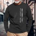 Mim 104パトリオット表面から空気ミサイル 長袖Tシャツ 高齢者への贈り物