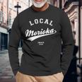 Morioka Local 盛岡ローカル 故郷 長袖Tシャツ 高齢者への贈り物