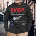 Nasa X-59 Quiet-Supersonic-Technology（Quesst 長袖Tシャツ 高齢者への贈り物