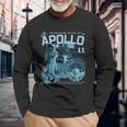 Nasa アポロ 11 号ミッション 1969 年 7 月 20 日 長袖Tシャツ 高齢者への贈り物