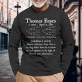 Nerdy Bayes 定理論 確率統計 算数教師 長袖Tシャツ 高齢者への贈り物