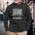 Parthenon アテネのアクロポリス ギリシャ スケッチ サイツ ドローイング 長袖tシャツ 長袖Tシャツ 高齢者への贈り物