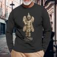 Pazuzu シャツ 長袖Tシャツ 高齢者への贈り物