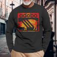 Pinoy ヴィンテージポークアドボ 長袖Tシャツ 高齢者への贈り物