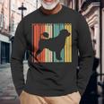 Portuguese Water Dog ポーチュギーズ・ウォーター・ドッグ 長袖Tシャツ 高齢者への贈り物