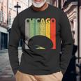 Retro Chicago Intage Chicago Bean Cloud Gate 長袖Tシャツ 高齢者への贈り物