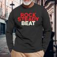 Rockteady Beat Jamaica 1967 ジャマイカ ロックステディ レゲエ スカ Music 長袖Tシャツ 高齢者への贈り物