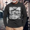 Roll It Lick Itmoke It マリファナポットウィードメンズtシャツ 長袖Tシャツ 高齢者への贈り物