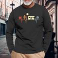 Rvキャンピングカー・ハートビートキャンパー 長袖Tシャツ 高齢者への贈り物