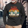 Be Thesealt Light キリスト教信仰聖書の言葉 長袖Tシャツ 高齢者への贈り物