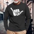 Shaka Gromintage Retrourfer 長袖Tシャツ 高齢者への贈り物