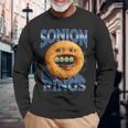 Sonion Ringson Onion Meme Bootlegスタイル 長袖Tシャツ 高齢者への贈り物