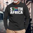 South Africa 南アフリカ 長袖Tシャツ 高齢者への贈り物