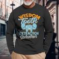Superviviente De Extracción De Muelas Del Juicio Odontología Muela Del Juicio Camiseta de manga larga Regalos para ancianos